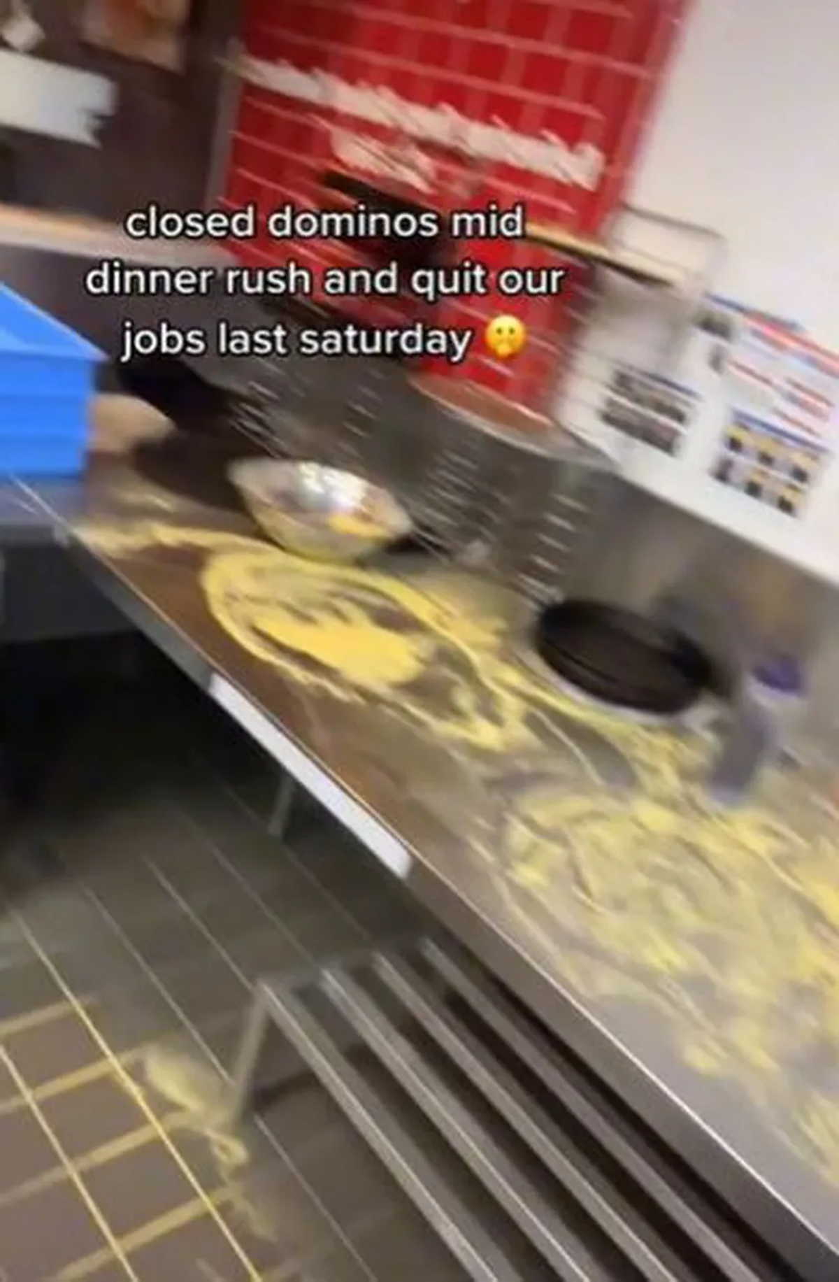 La joven estadounidense se quejó por las condiciones de trabajo.Captura de video