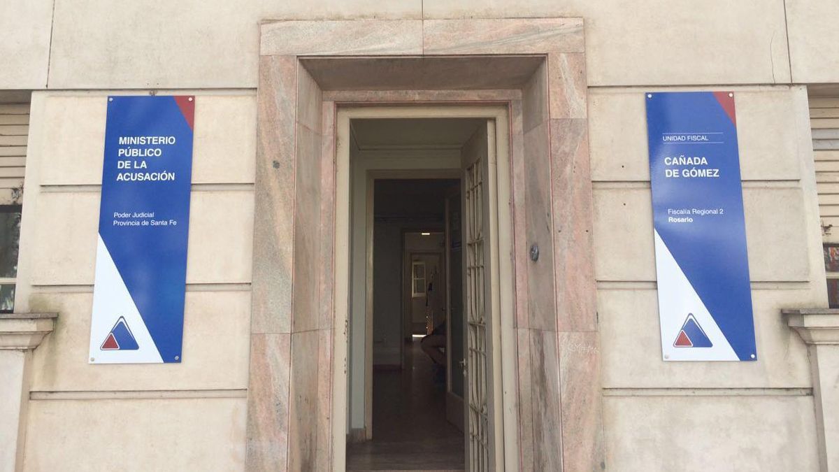 El caso se tramita en la Fiscalía de Cañada de Gómez.