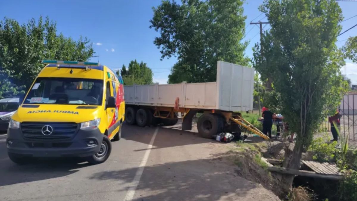 La víctima fatal tenía 19 años y viajaba como acompañante en la motocicleta