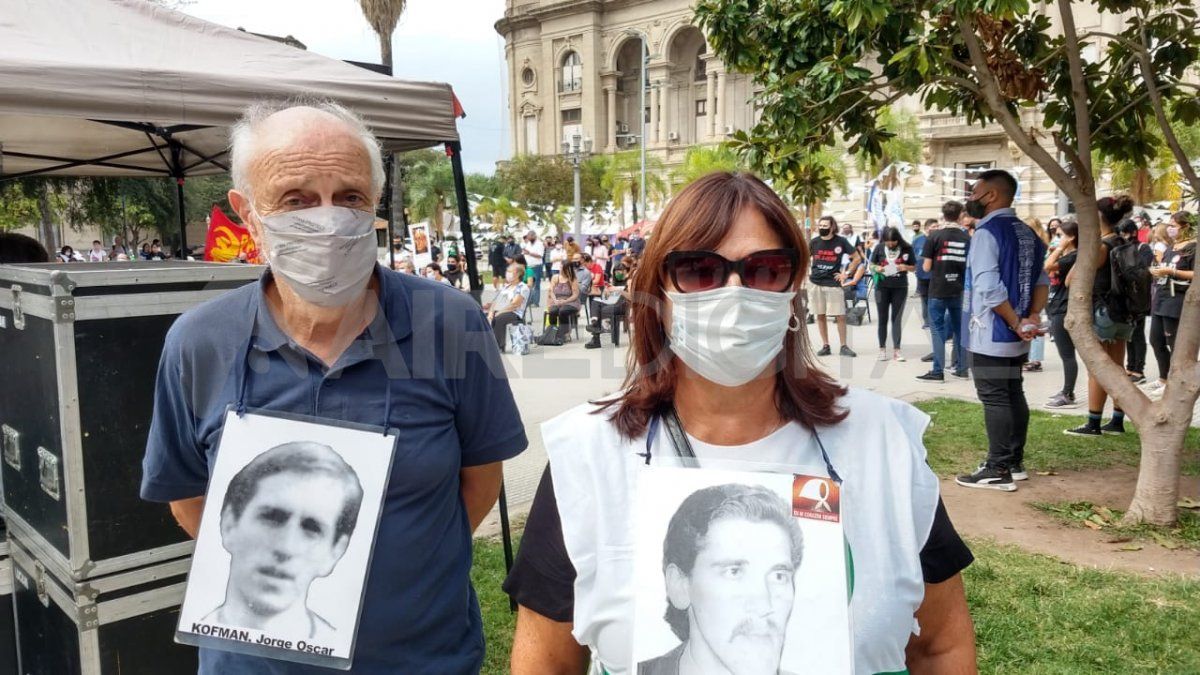 Hugo Kofman y Elsa Splendiani estuvieron presentes en el acto.