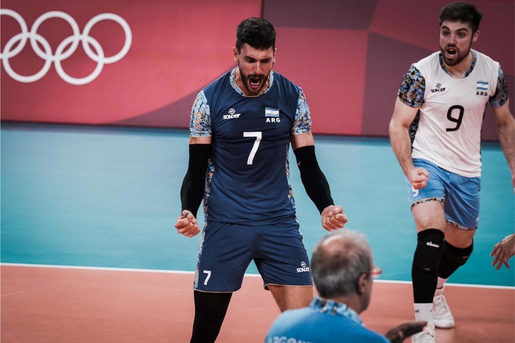 La Selección Argentina de voley juega este martes ante Italia