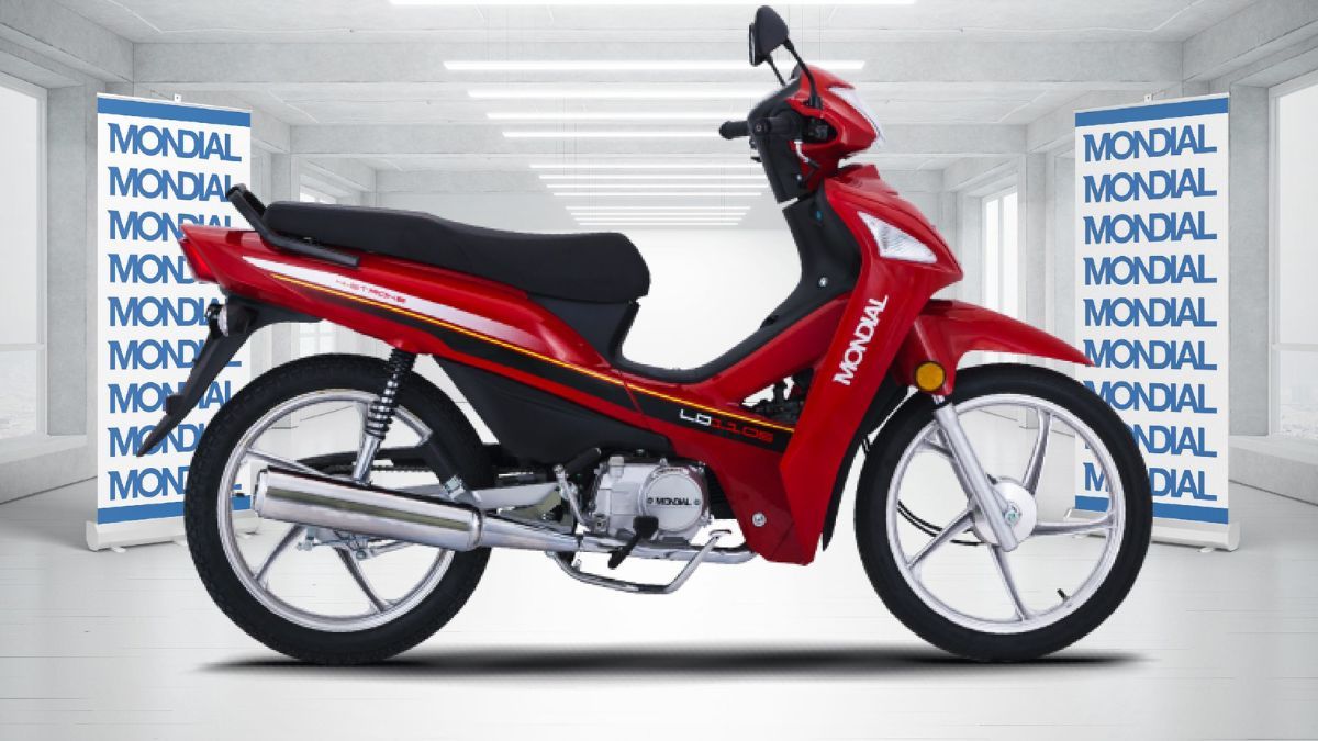 Cuánto cuesta la Mondial LD 110, una de las motos más vendidas en Argentina en julio 2025