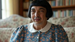 El meme viral de Darín interpretando a Mafalda.&nbsp;