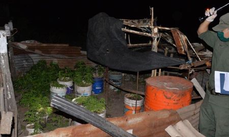 Gendarmería en uno de los procedimientos que tuvo lugar en Frontera en junio de este año. Gendarmería en uno de los procedimientos que tuvo lugar en Frontera en junio de este año.