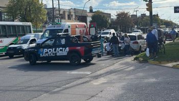 El accidente ocurrió en Aristóbulo del Valle y Llerena, en el norte de Santa Fe.