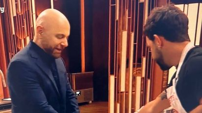 La inesperada receta de ensalada de Germán Martitegui que hizo que Cachete Sierra cambiara su plato en MasterChef Celebrity