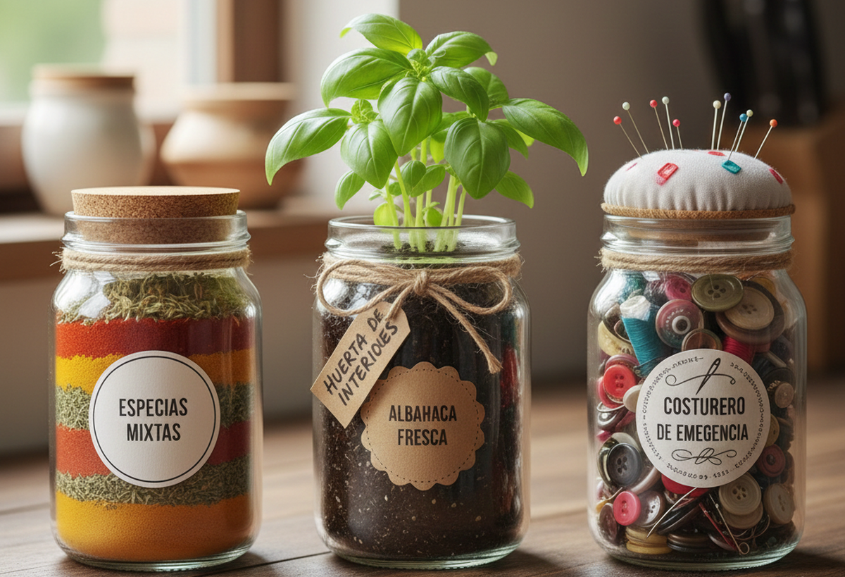 Los frascos de café se pueden aprovechar de distintas maneras. Los frascos de café se pueden aprovechar de distintas maneras.