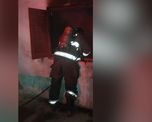 El siniestro ocurrió durante la madrugada sobre calle JJ Paso al 1100, de Santo Tomé. Bomberos lograron extinguir las llamas.