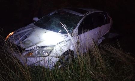Así quedó tras el accidente el vehículo en el que viajaba la víctima fatal. Así quedó tras el accidente el vehículo en el que viajaba la víctima fatal.