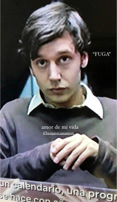 La foto que compartio la China Suárez sobre Benjamín Vicuña.