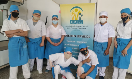 La ONG Adalpe lleva 30 años funcionando en Santo Tomé y cuenta con 45 concurrentes. La ONG Adalpe lleva 30 años funcionando en Santo Tomé y cuenta con 45 concurrentes.
