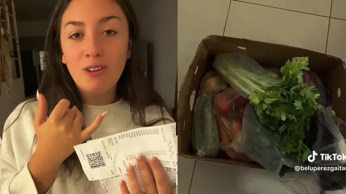 La joven decidió pedir por teléfono las compras de la verdulería, pero nunca se imaginó que iba a gastar tanto dinero.