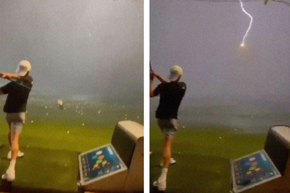 El grupo de jóvenes no podían creer lo que filmaba.&nbsp;