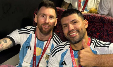 Kun Agüero reveló que Lionel Messi se enojó con él y lo retó en los festejos Kun Agüero reveló que Lionel Messi se enojó con él y lo retó en los festejos