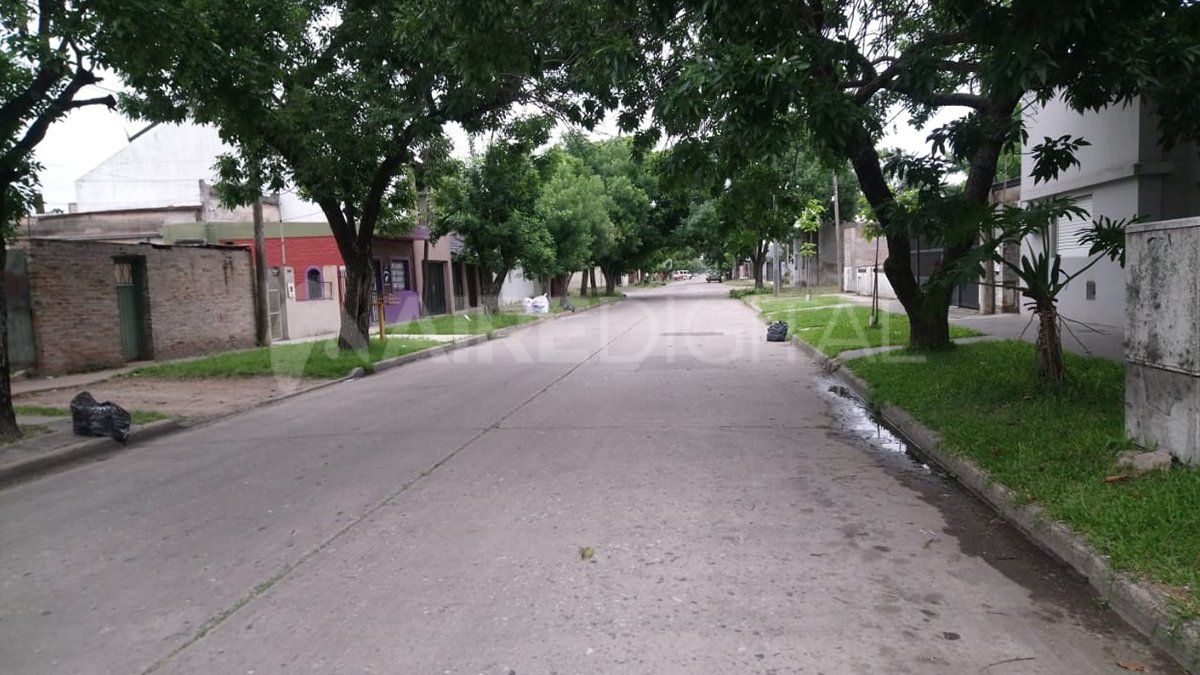 Derqui 1800. El lugar donde robaron la camioneta y golpearon al due&ntilde;o