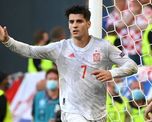 España derrotó 5-3 a Croacia y avanzó a cuartos de la Eurocopa. Álvaro Morata, autor de un gol, fue la gran figura de la Roja. España derrotó 5-3 a Croacia y avanzó a cuartos de la Eurocopa. Álvaro Morata, autor de un gol, fue la gran figura de la Roja.