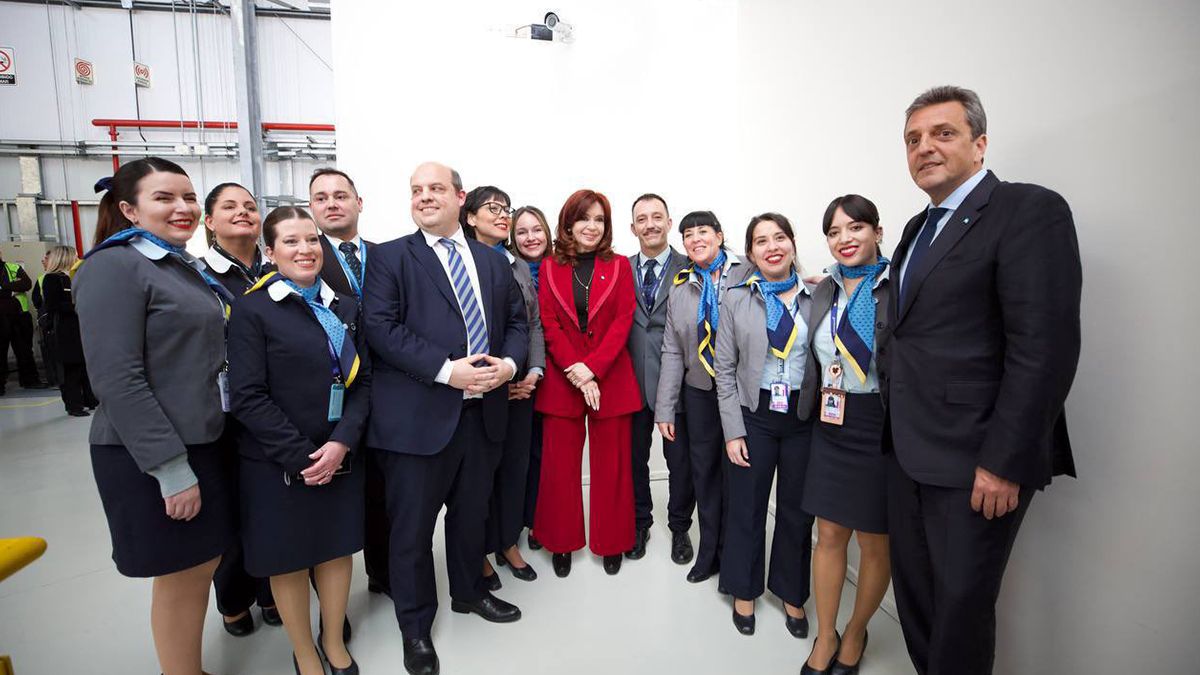 La vicepresidenta de la Nación