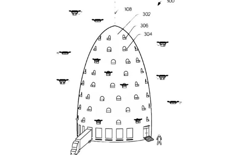 Una colmena de drones.