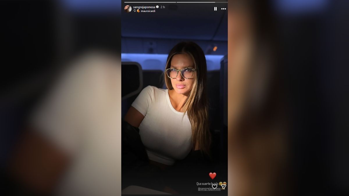 La tierna publicación de Mauro Icardi en el arranque de su viaje. La tierna publicación de Mauro Icardi en el arranque de su viaje. 