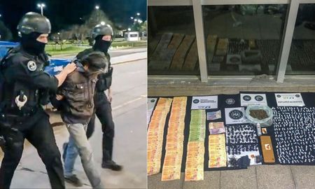 Iba en bicicleta playera por Rosario y lo detuvieron con casi dos kilos de droga en el canasto Iba en bicicleta playera por Rosario y lo detuvieron con casi dos kilos de droga en el canasto