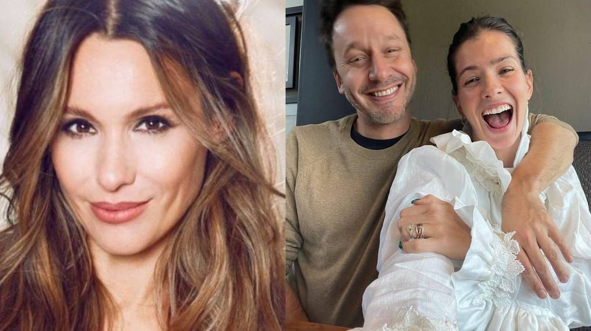 Pampita se mostró sonriente junto a Benjamín Vicuña y la China Suárez.