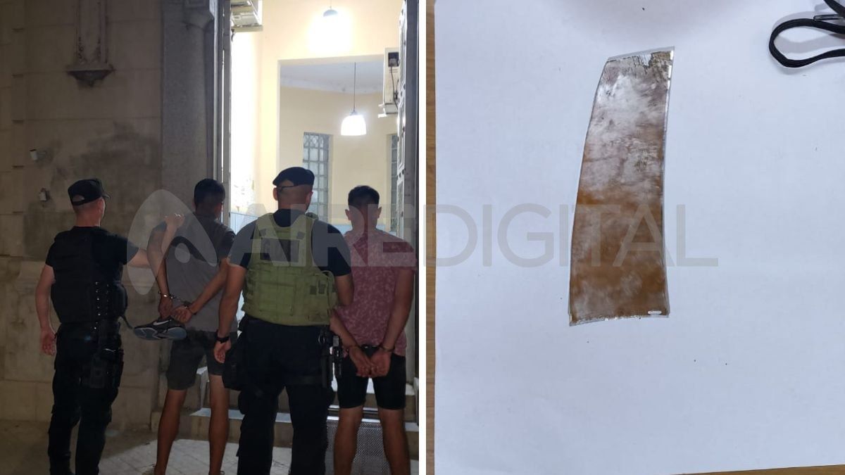 Dos ladrones fueron detenidos en el Barrio Alfonso tras asaltar a un remisero