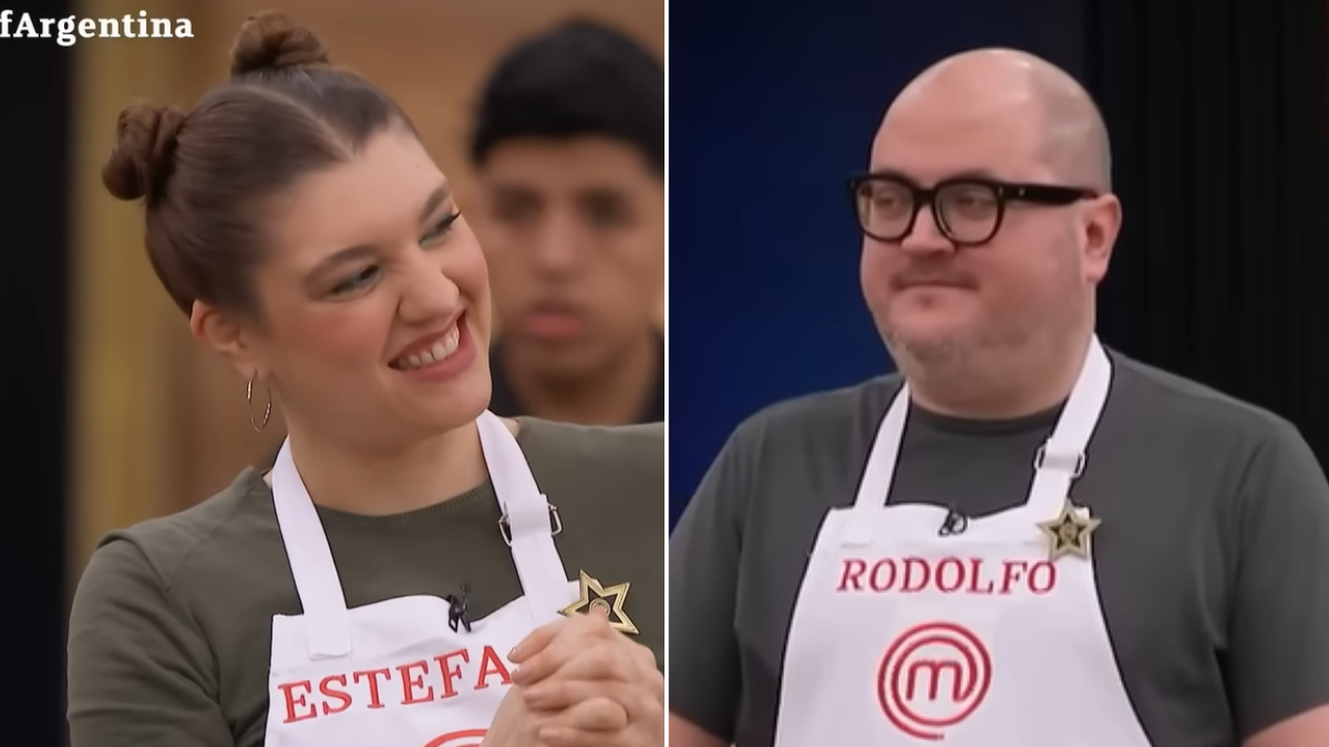 &nbsp;Estefanía se cansó de Rodolfo en MasterChef y lo enfrentó: Listo