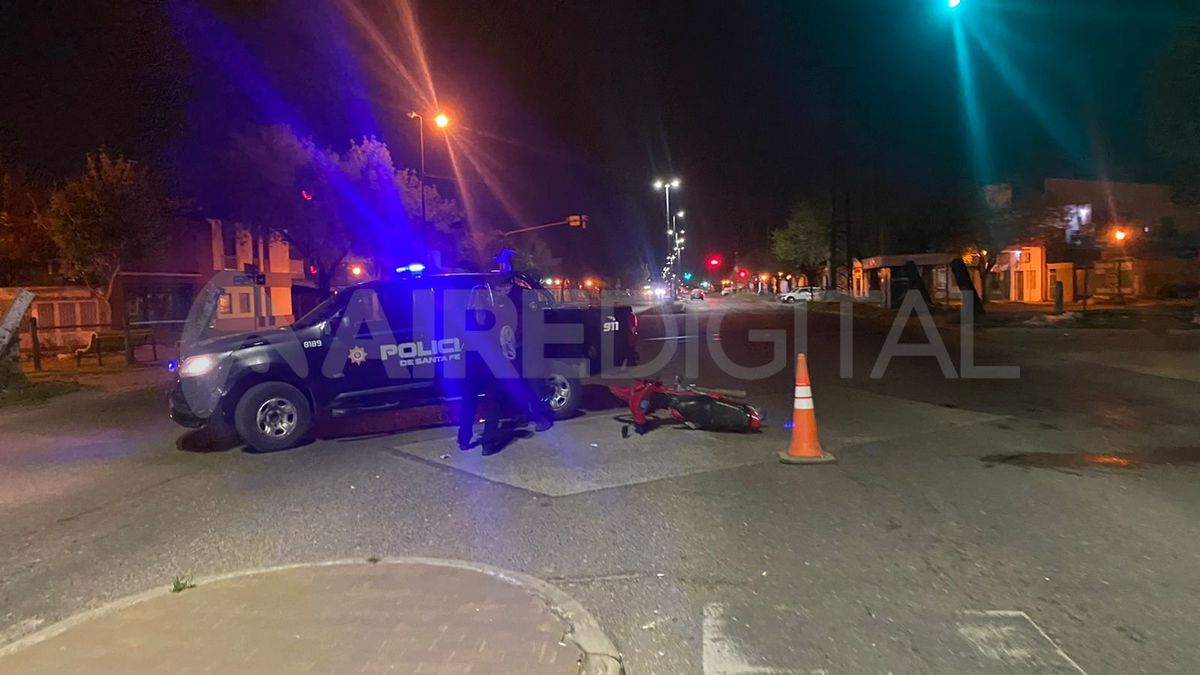 Tras el choque, se produjo una pequeña reducción de calzada, hasta la remoción de los vehículos.
