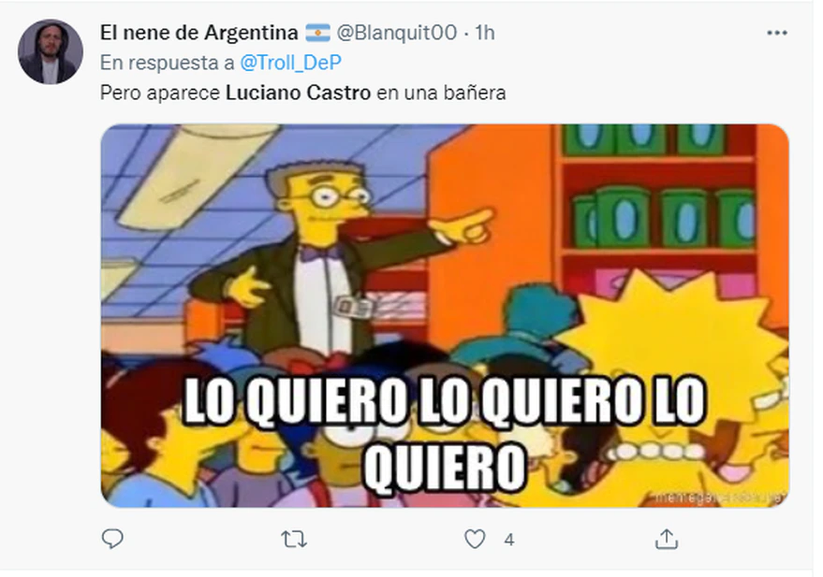 Tras ver el torso desnudo de Luciano Castro, Twitter se llenó de comentarios. 