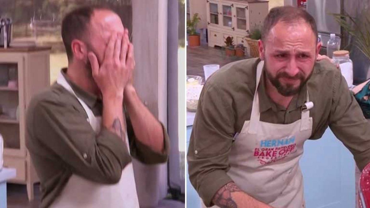 El drama de Hernán de Bake Off Argentina.