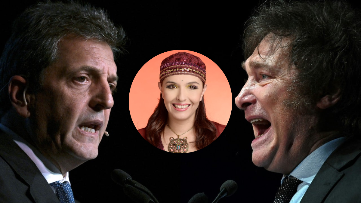 Javier Milei y Sergio Massa