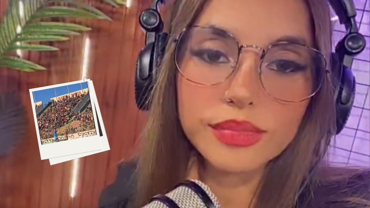 El reclamo viral de una periodista de Central Norte para los hinchas: Para ver la minita...