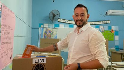 Elecciones en Santa Fe: votó Lorenzatto, precandidato a presidente comunal de Arroyo Leyes