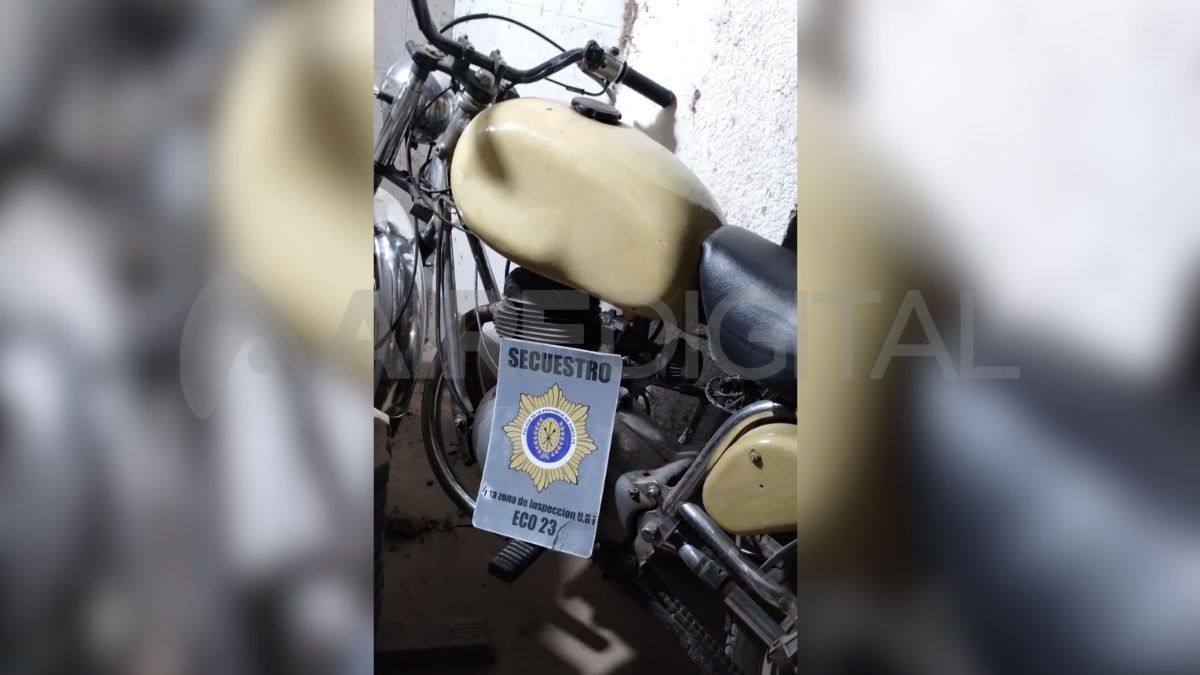 Andaba por Santo Tomé en una moto robada sin saber cómo iba a terminar