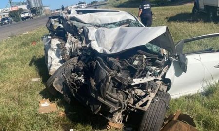 El accidente fatal ocurrió entre las localidades de Arenales y Junín. El accidente fatal ocurrió entre las localidades de Arenales y Junín.