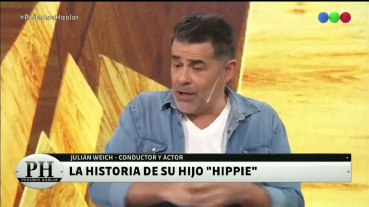 Julián Weich reveló cómo asumió a su hijo "hippie".