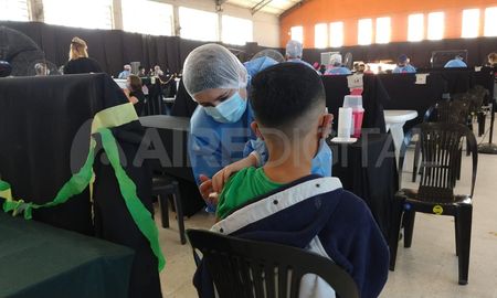 La vacunación de refuerzo destinada a menores de 5 a 11 años será en La Esquina Encendida.
