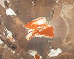 La NASA fotografió la Laguna Colorada desde la Estación Espacial Internacional. La NASA fotografió la Laguna Colorada desde la Estación Espacial Internacional.