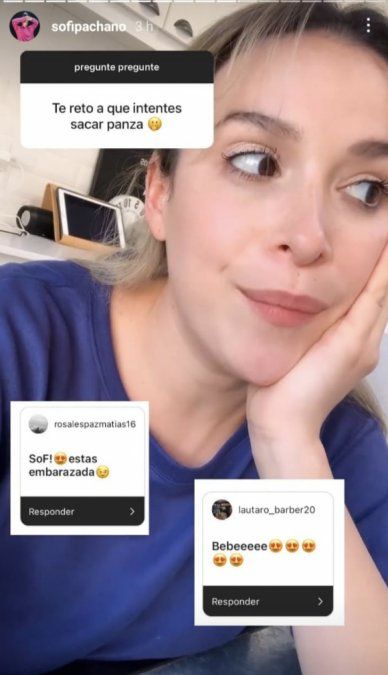 Sofía Pachano les respondió a sus seguidores de Instagram.
