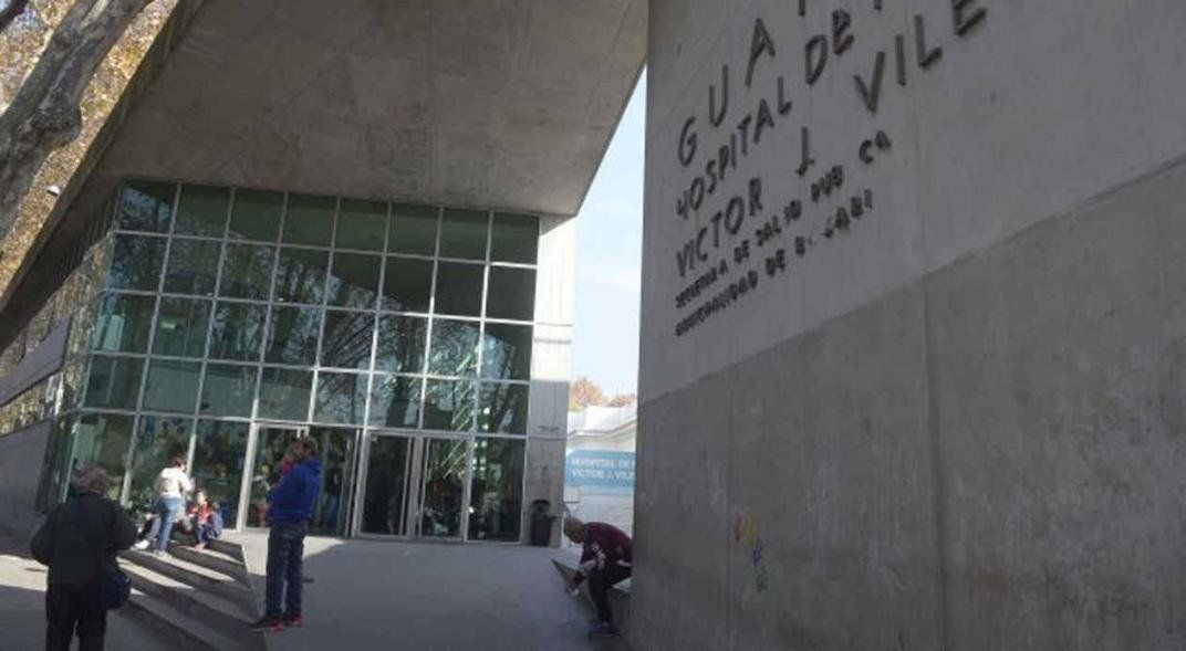 Entradera, persecución y detención en un hospital de Rosario