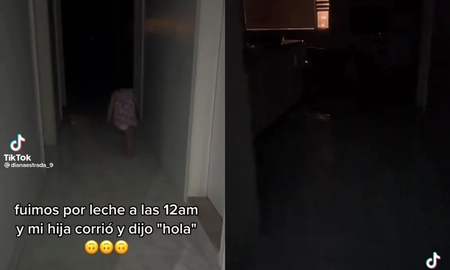 Grabó a su pequeña hija hablando con un fantasma en medio de la noche y el video se volvió viral Grabó a su pequeña hija hablando con un fantasma en medio de la noche y el video se volvió viral
