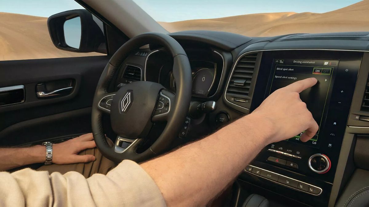 Así es el interior del Renault Koleos. Así es el interior del Renault Koleos.