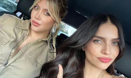 la escandalosa actitud de zaira y wanda nara en un famoso evento la escandalosa actitud de zaira y wanda nara en un famoso evento