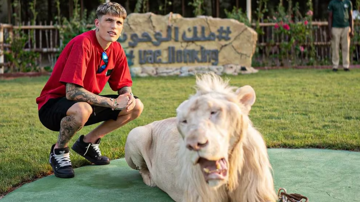 Las polémicas fotos que posteo Alejandro Garnacho y que fue muy cuestionado en las redes sociales