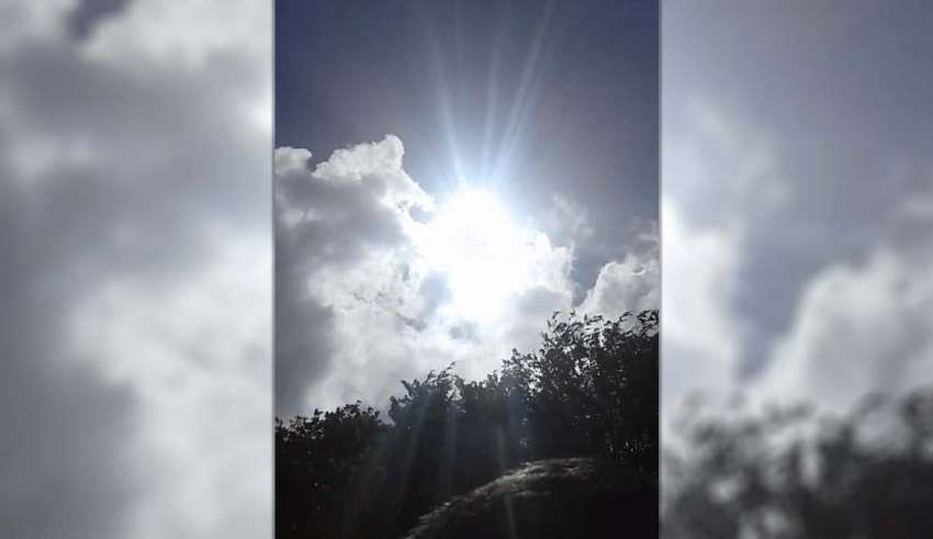 Aseguran haber visto a la Virgen María apareciendo en las nubes sobre un santuario en Irlanda