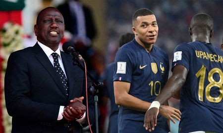 El presidente de Kenia definió a Francia como su equipo africano favorito al felicitar a la Argentina El presidente de Kenia definió a Francia como su equipo africano favorito al felicitar a la Argentina