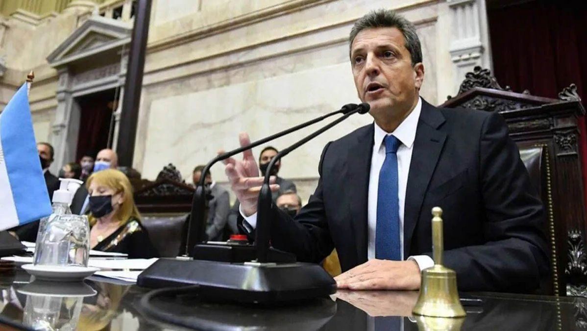 Sergio Massa, presidente de la Cámara de Diputados de la Nación.