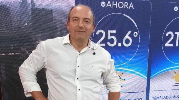 El especialista integró la plantilla de Todo Noticias desde diciembre de 1995 como referente del pronóstico del tiempo.