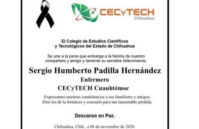 “Los volveré a ver”, la desgarradora despedida del enfermero que murió de coronavirus