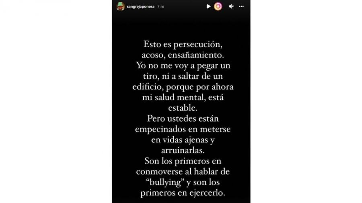La China Su&aacute;rez se manifest&oacute; en Instagram.